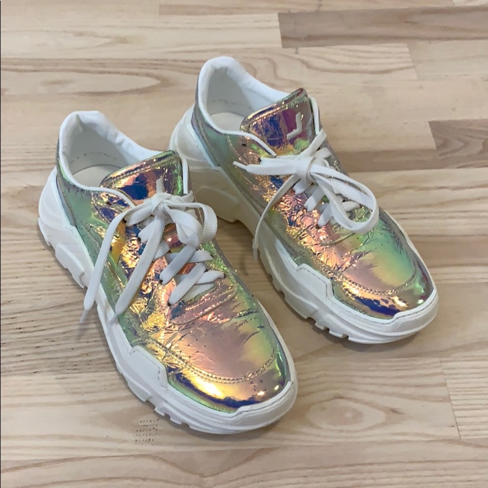Joshua Sanders Iridescent Zenith Sneakers